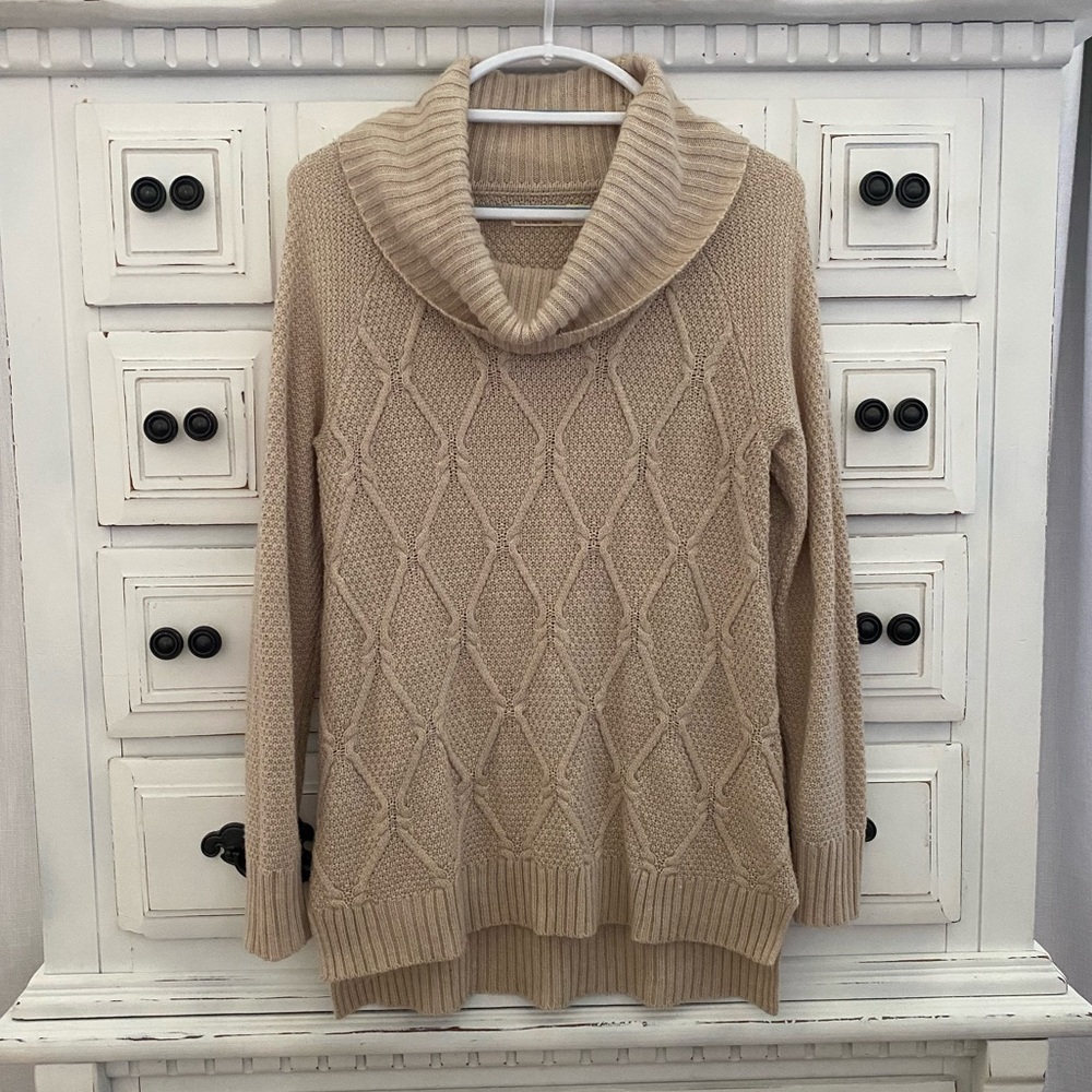 Soft Cowl Neck Sweater